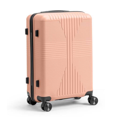 Alt View 2. Winado - 24" Hardshell Carry On Luggage with Spinner Wheels Lightweight PP Hardside Small Suitcase with Built-in Lock - Rose Gold.