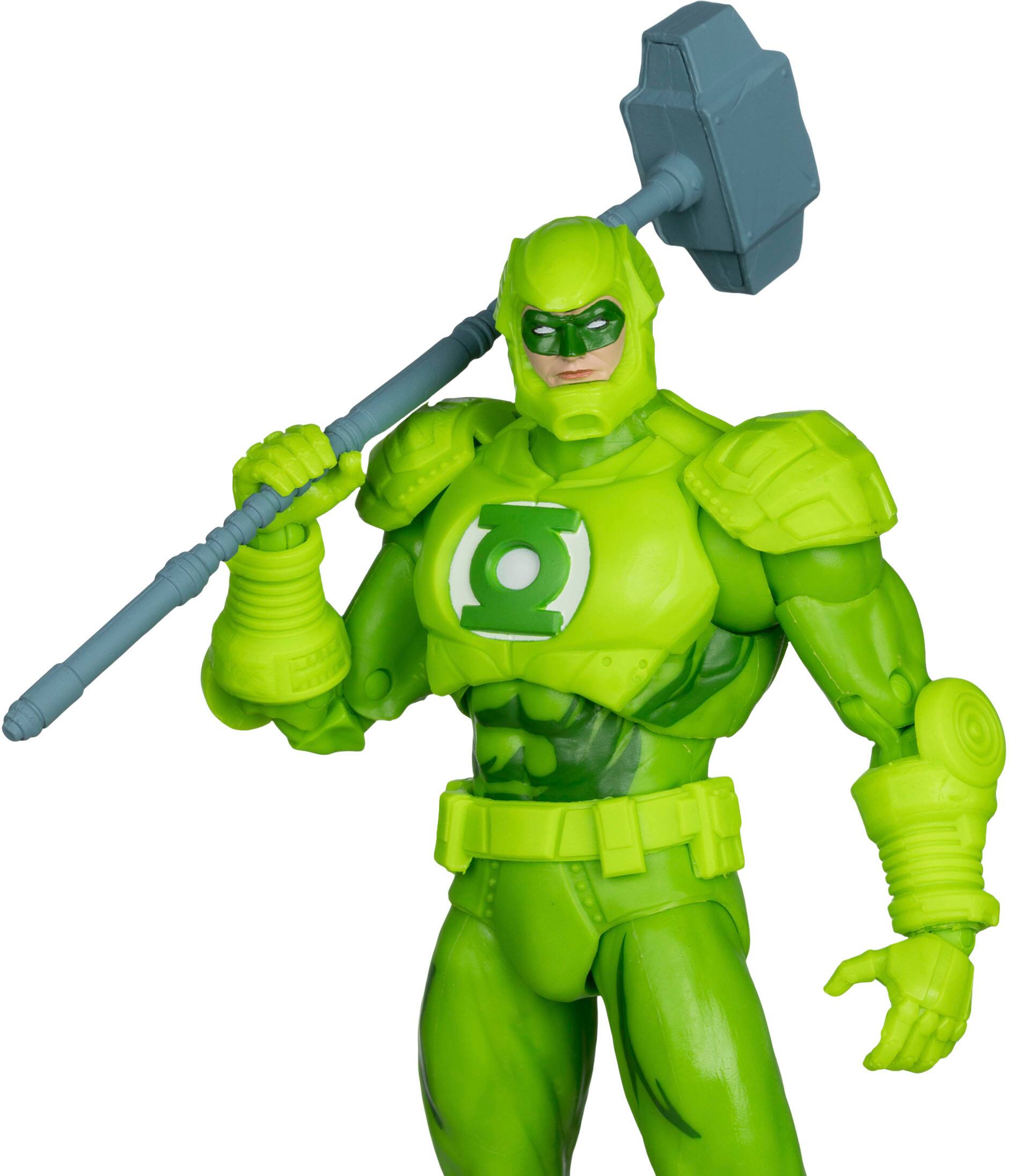 Left. McFarlane Toys - DC Multiverse Hal Jordan Armor Suit (The Return of Superman) 7.5" Action Figure.