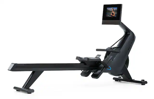 Front. NordicTrack - NordicTrack RW700 Rower for Interactive, Full-Body Workouts - Black.