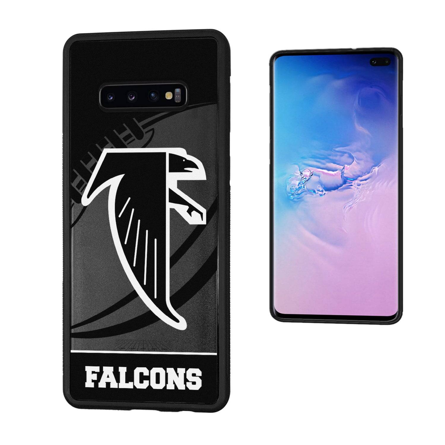 Alt View 3. Keyscaper - Atlanta Falcons Galaxy Pastime Design Bump Case - S21 Plus - Multicolor.