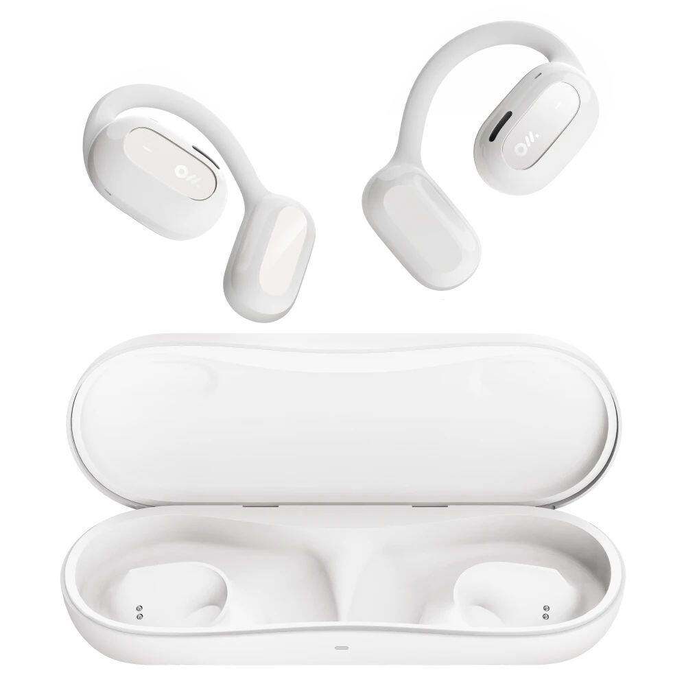 Front. Oladance - Oladance - Ows 2 Wearable Stereo True Wireless In Ear Headphones - White /  Manufacture Refurbished.