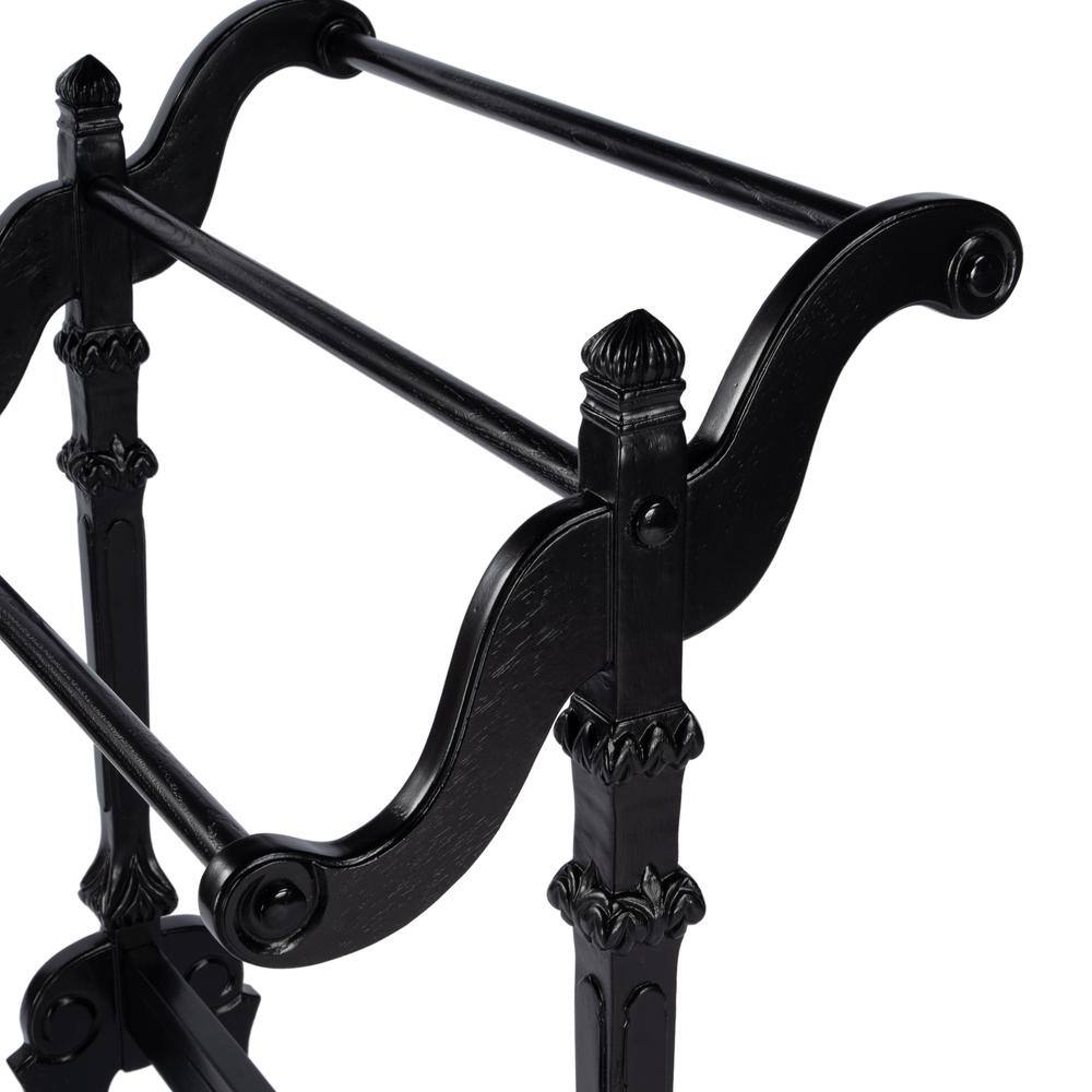 Left. Butler Specialty - Newhouse Blanket Stand - Black.