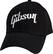Angle Standard. Gibson - Logo Flex Cap - Black.