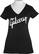 Front Standard. Gibson - V-Neck T-Shirt (Small) - Black.