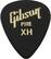 Alt View Standard 1. Gibson - Extra-Heavy Guitar Pick (50-Pack) - Black.