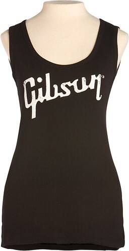 Angle Standard. Gibson - Women's Tank Top (Large) - Black.