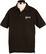 Angle Standard. Gibson - Men's Polo Shirt (Small) - Black.