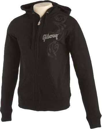 Angle Standard. Gibson - Women's Hoodie (Large) - Black.