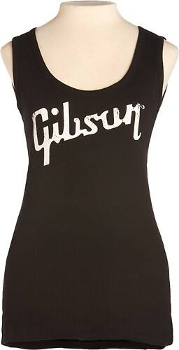 Angle Standard. Gibson - Women's Tank Top (Medium) - Black.