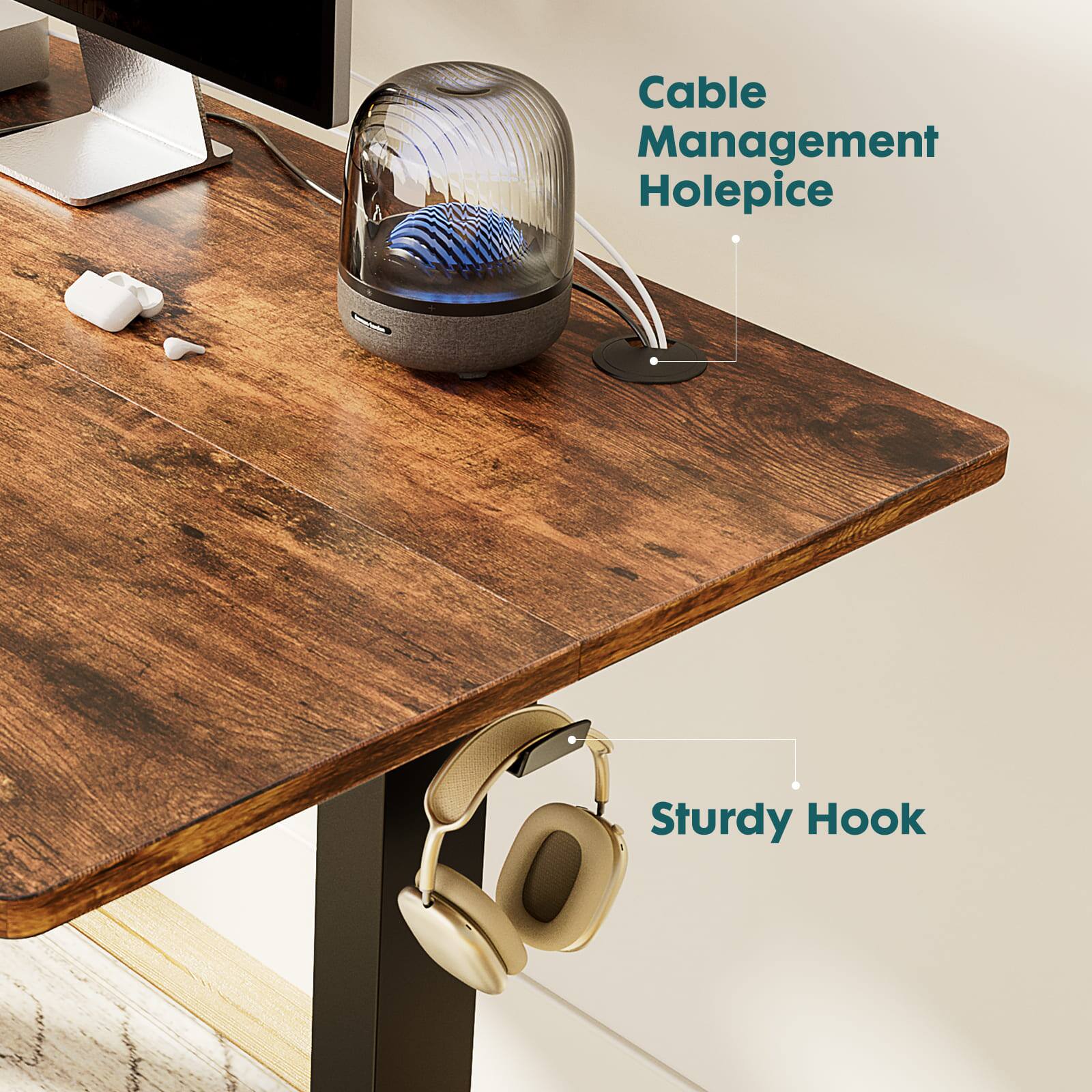 Cable Management Holepice  
Sturdy Hook