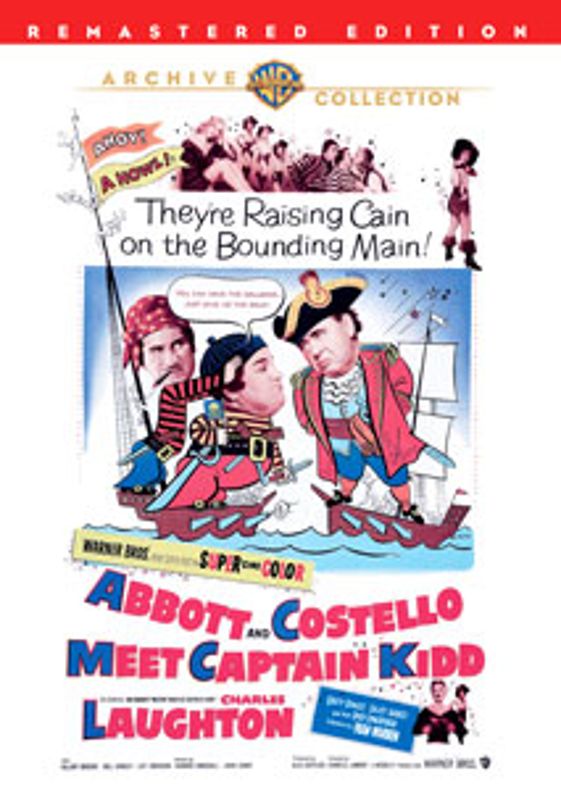 Abbott and Costello Meet Captain Kidd (DVD)