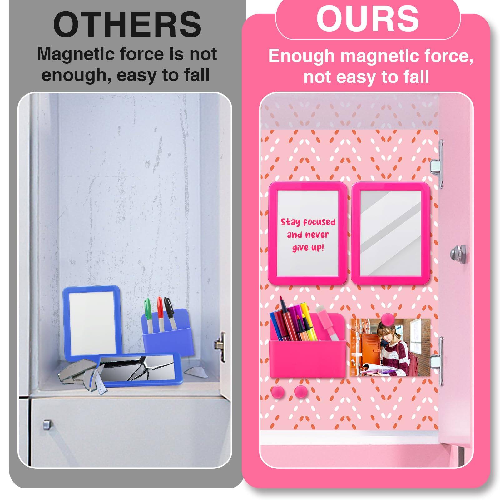 **OTHERS**  
Magnetic force is not enough, easy to fall

**OURS**  
Enough magnetic force, not easy to fall

Stay focused and never give up!