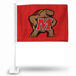 Rico Industries - Maryland Terrapins 11X14 Window Mount Double-Sided Car Flag - Multi