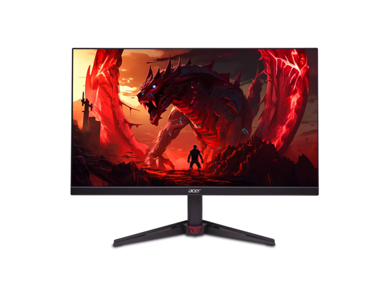 Alt View 1. Acer - Acer Nitro 27" WQHD 2K 210Hz IPS AMD FreeSync 0.5ms Gaming Monitor - Black.