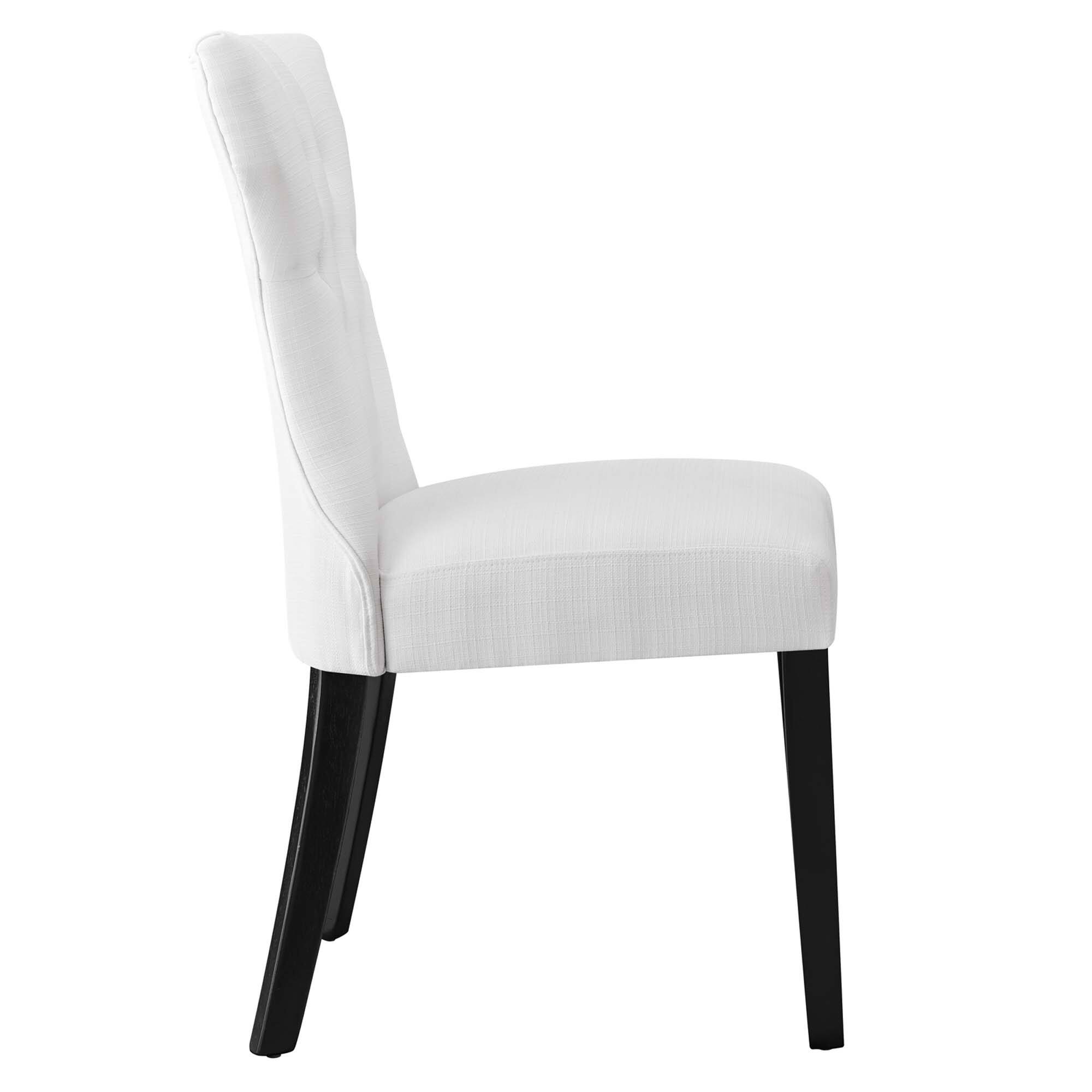 Alt View 1. Modway - Silhouette Dining Side Chair by Modway - White.