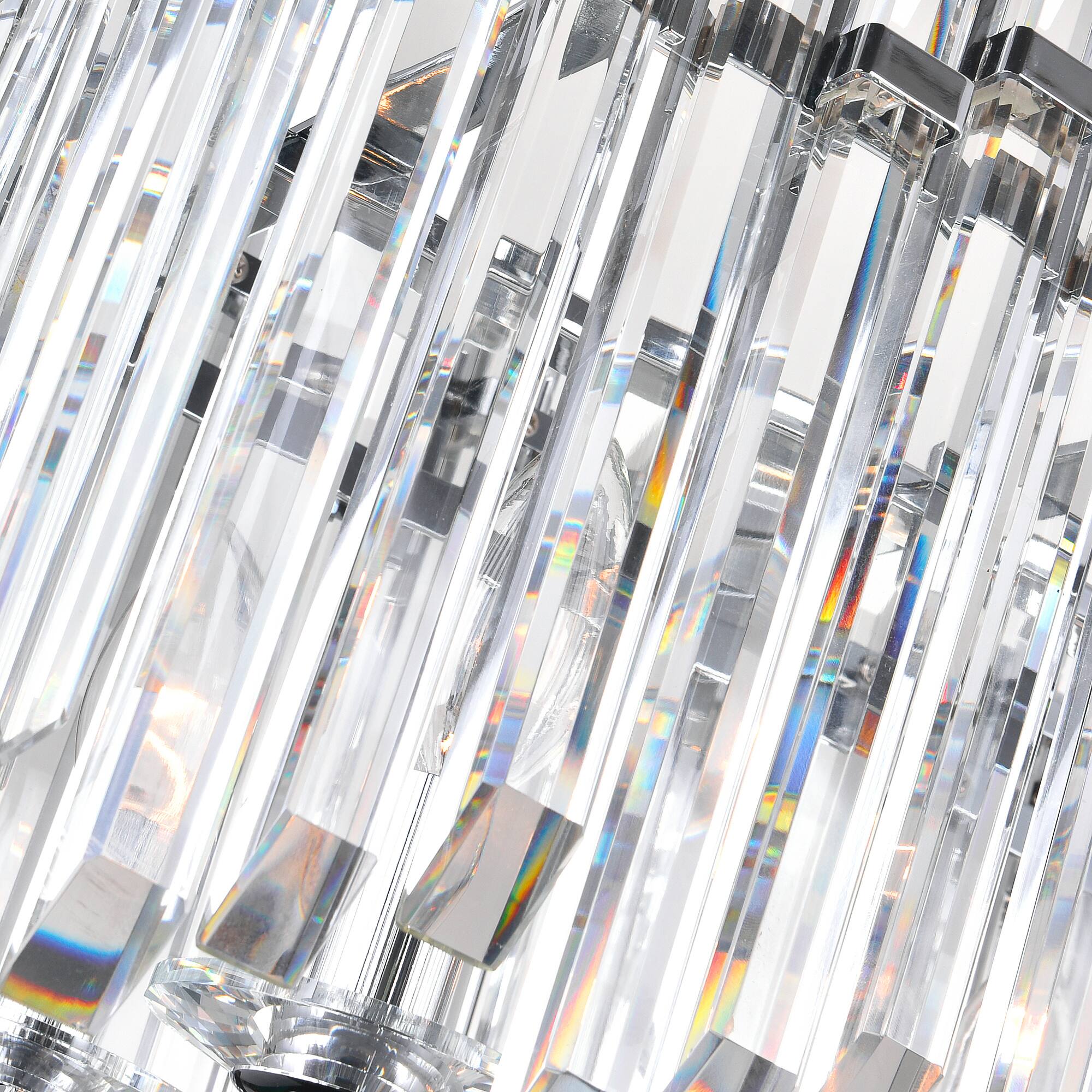 Back. CWI Lighting - Henrietta 1 Light Wall Sconce With Chrome Finish - Chrome.