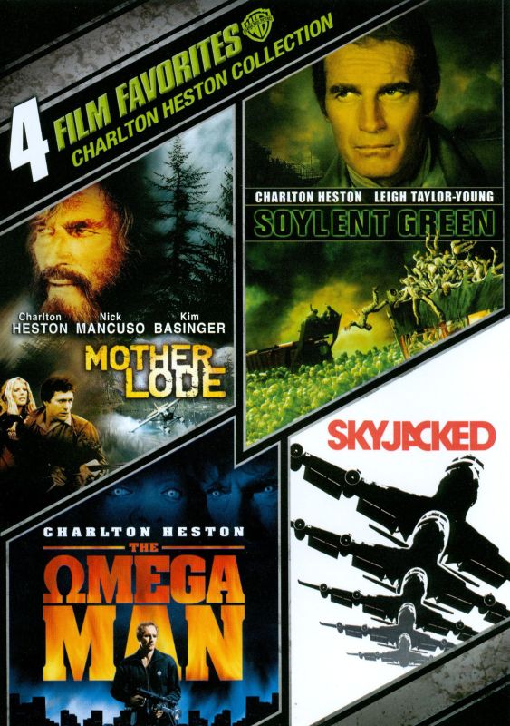  Charlton Heston Collection: 4 Film Favorites [4 Discs] [DVD]