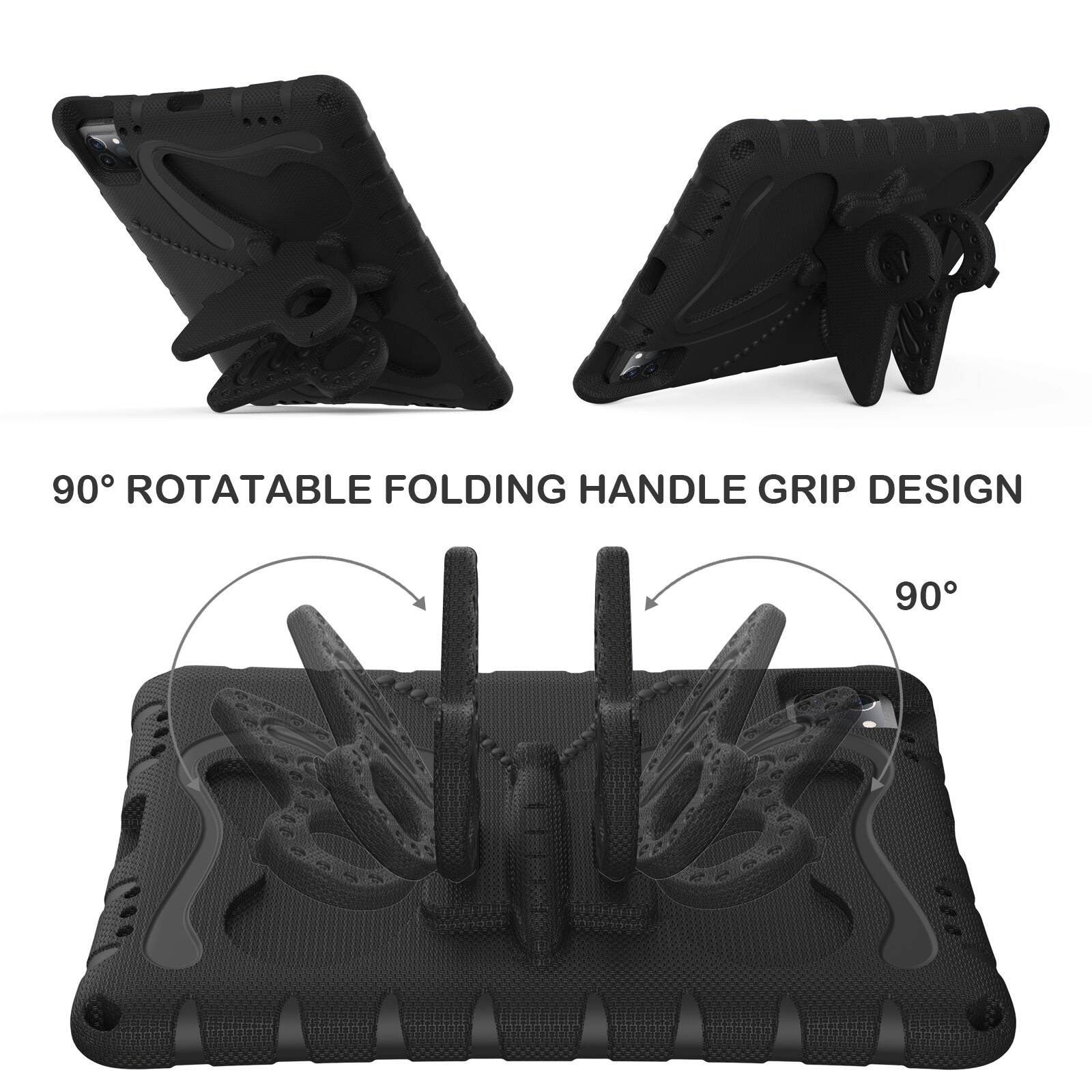 90° ROTATABLE FOLDING HANDLE GRIP DESIGN