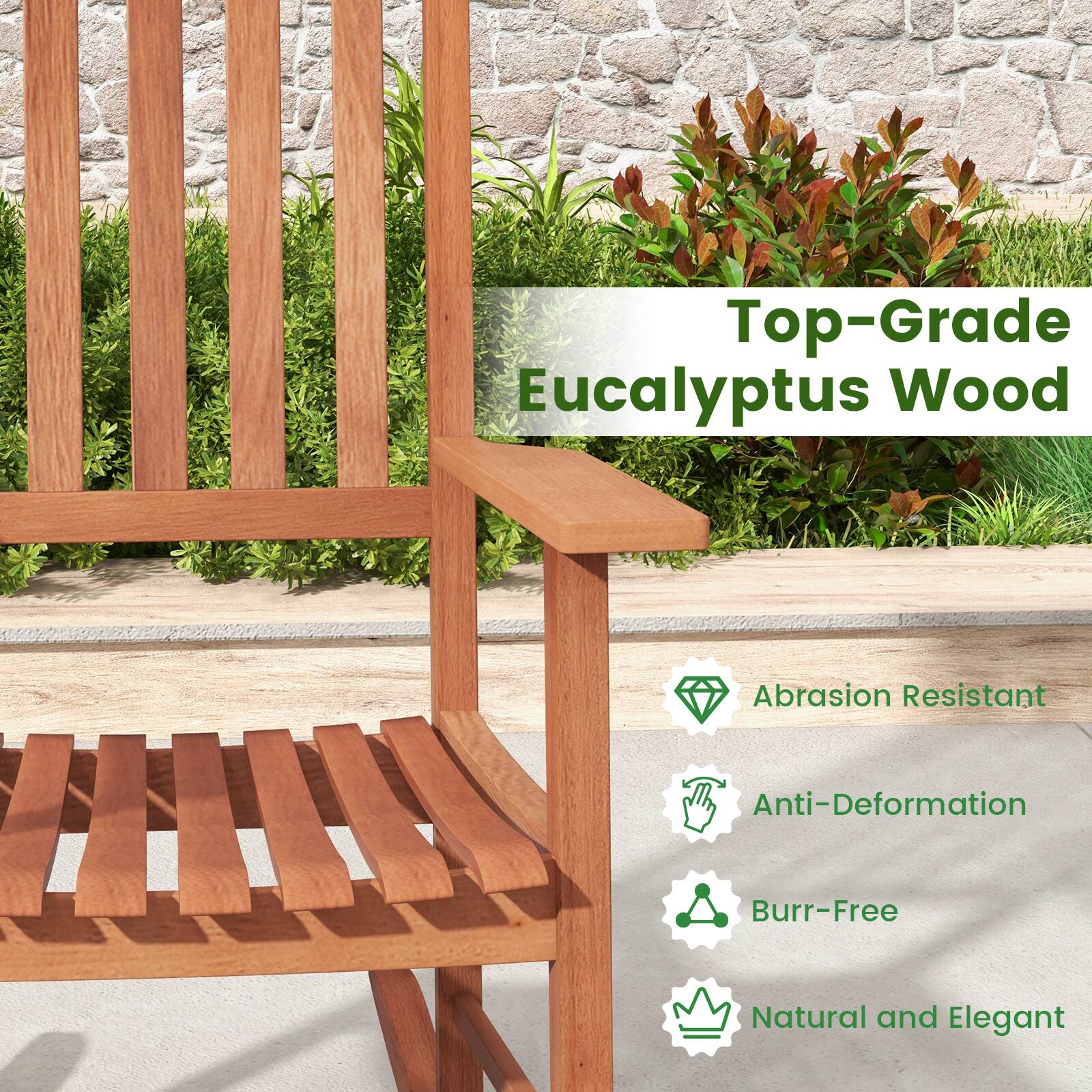Top-Grade Eucalyptus Wood

- Abrasion Resistant
- Anti-Deformation
- Burr-Free
- Natural and Elegant