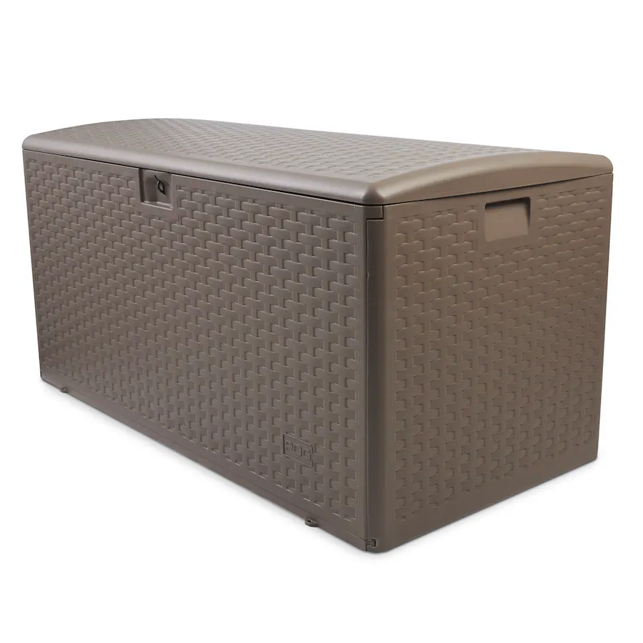 Plastic Development Group 99 Gallon Resin Outdoor Storage Deck Box ...