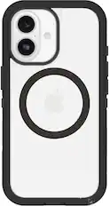 Front. OtterBox - Defender Series Pro XT Hard Shell for Apple iPhone 17 - Dark Side.
