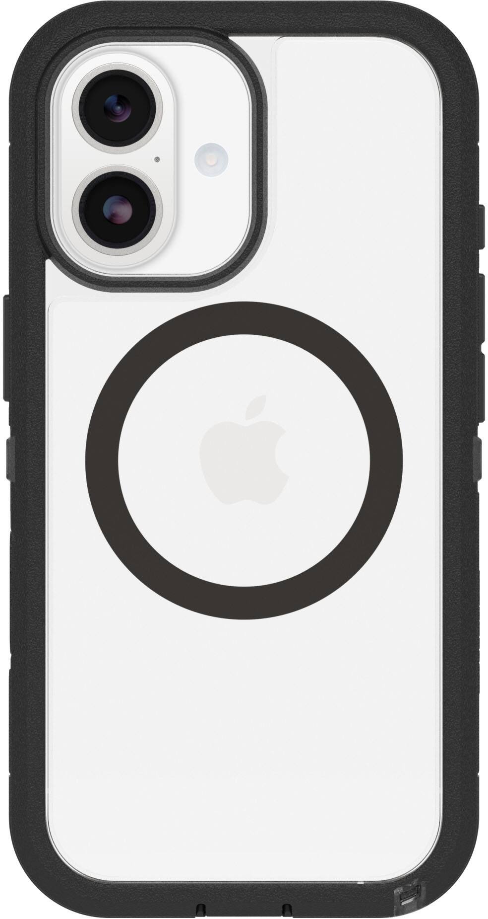 OtterBox - Defender Series Pro XT Hard Shell for Apple iPhone 17 - Dark Side