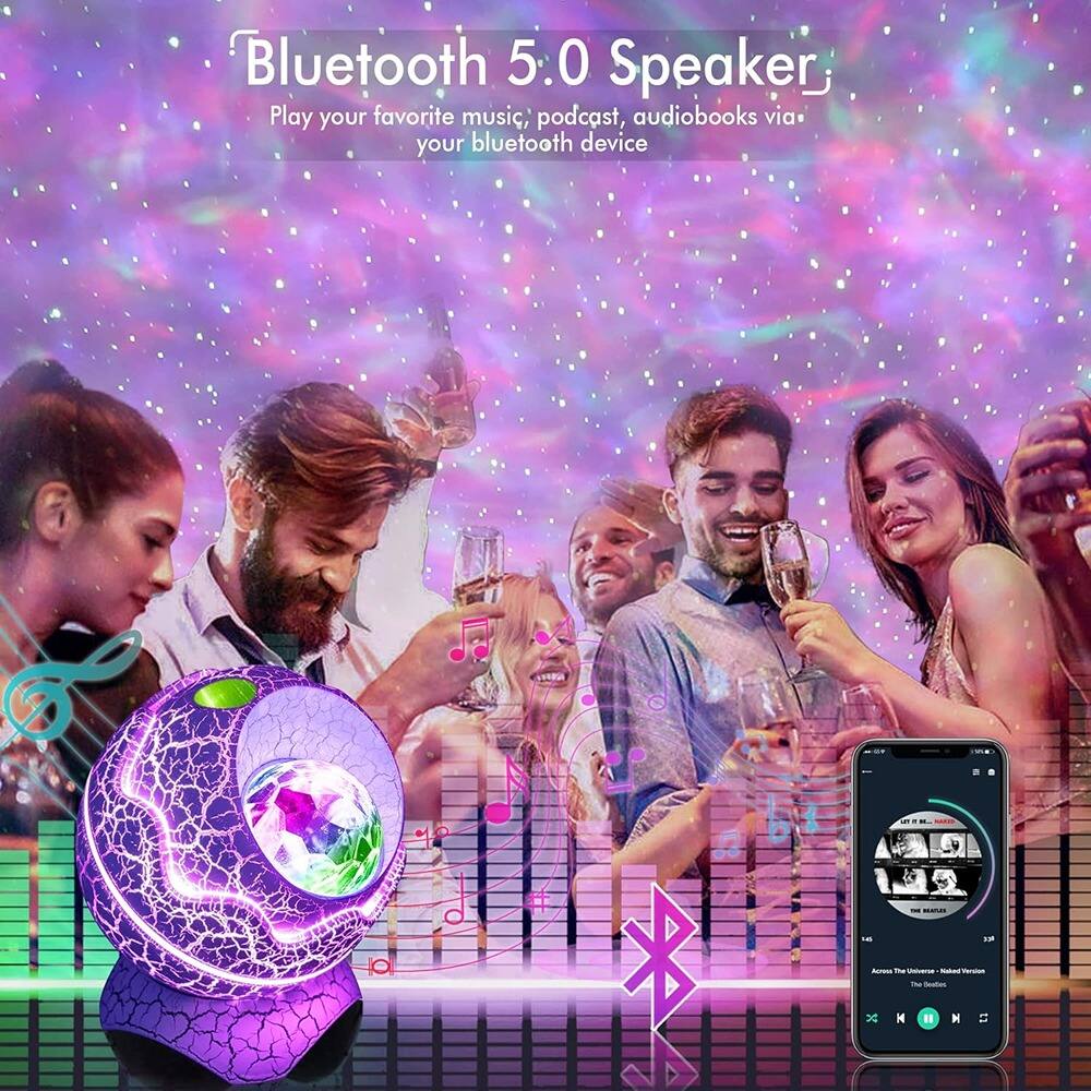 Bluetooth 5.0 Speaker  
Play your favorite music, podcast, audiobooks via your bluetooth device
