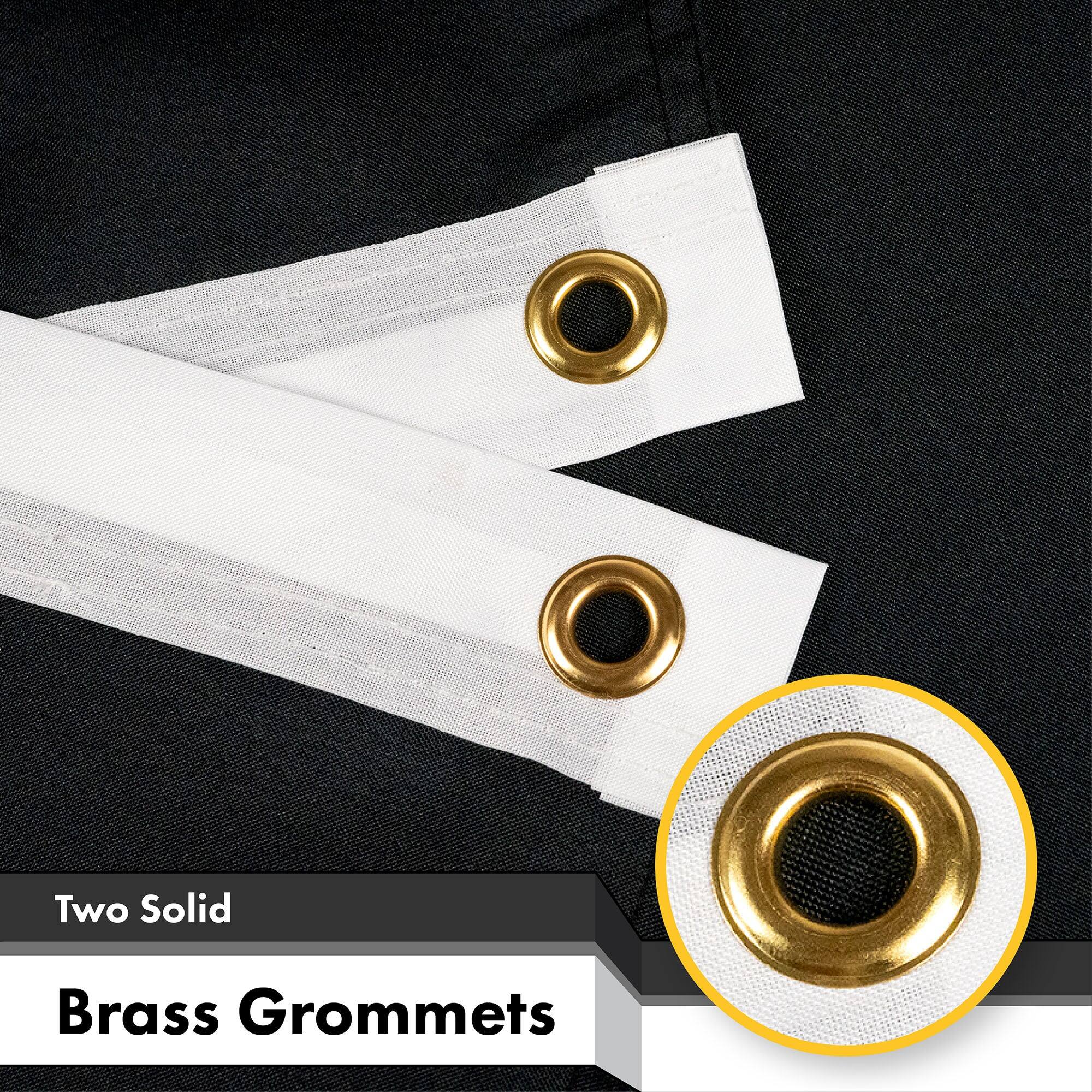 Two Solid Brass Grommets