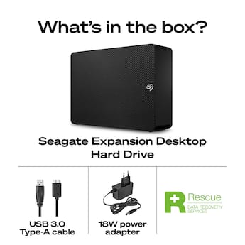 Seagate Expansion 16TB External USB 3.0 Desktop Hard Drive with Seagate Expansion 16TB External USB 3.0 Desktop Hard Drive with