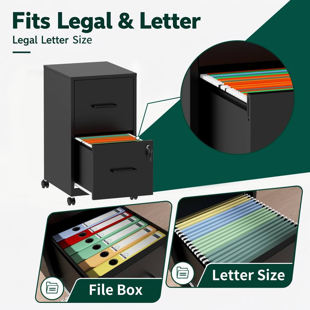 Fits Legal & Letter  
Legal Letter Size  

File Box  
Letter Size
