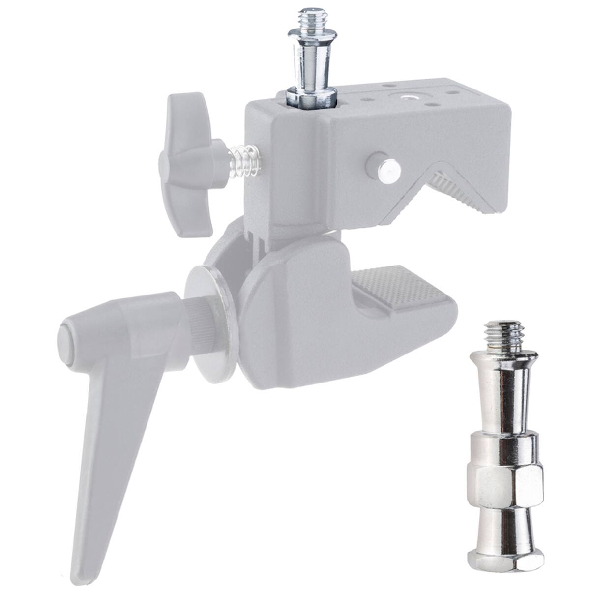 Alt View 5. Flashpoint - Flashpoint Super Clamp with 3/8" AntiTwist Stud.