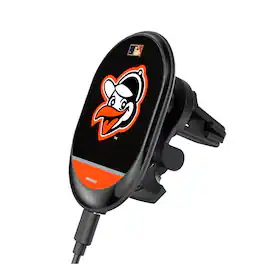 Keyscaper - Baltimore Orioles 1955 Throwback Wireless Magnetic Car Charger - Multicolor