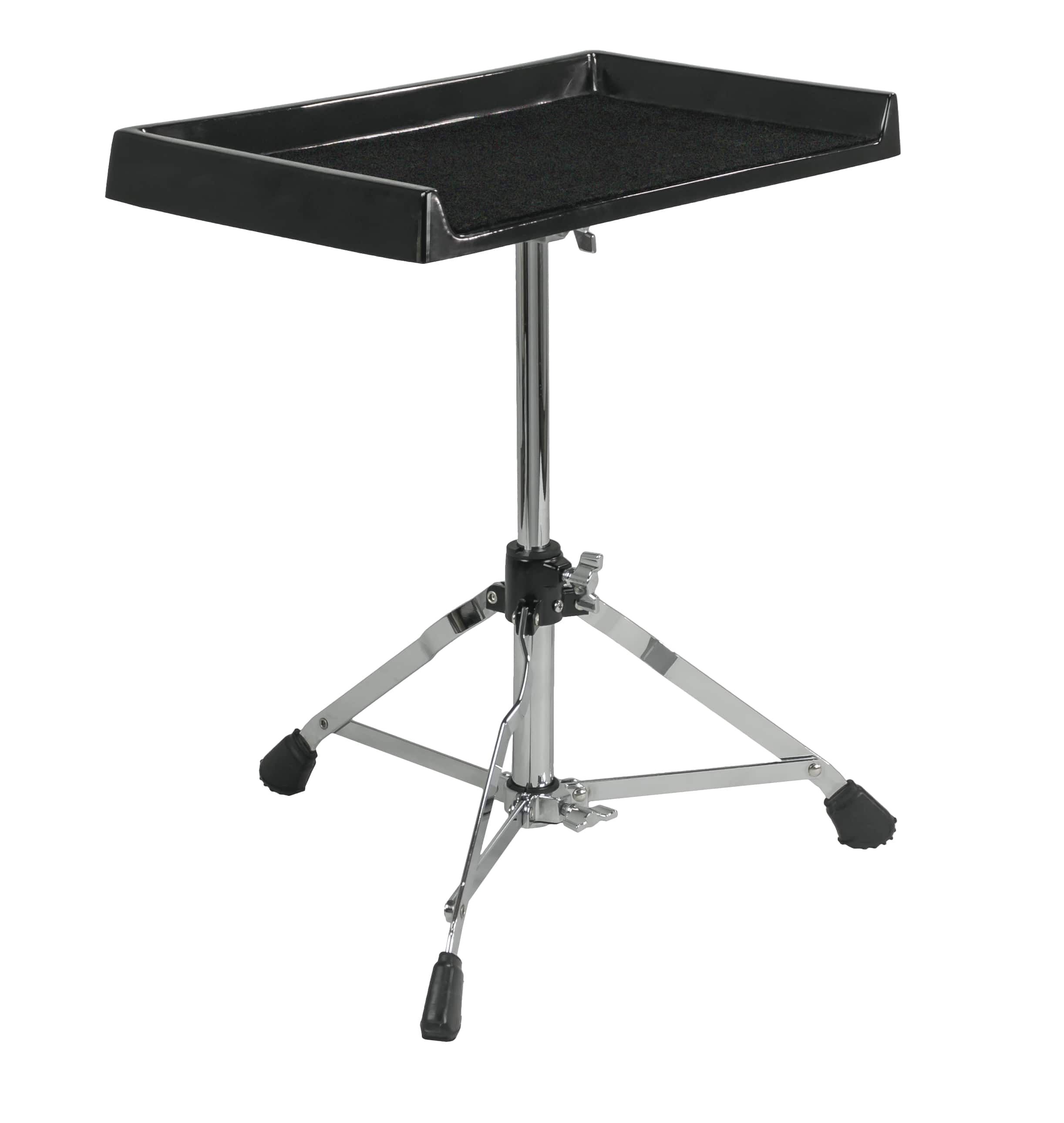 Gibraltar Hardware - Pro Sidekick Essentials Station 16" x 10" Fiberglass Accessory Table with Adjustable Low-Profile Tripod Stand