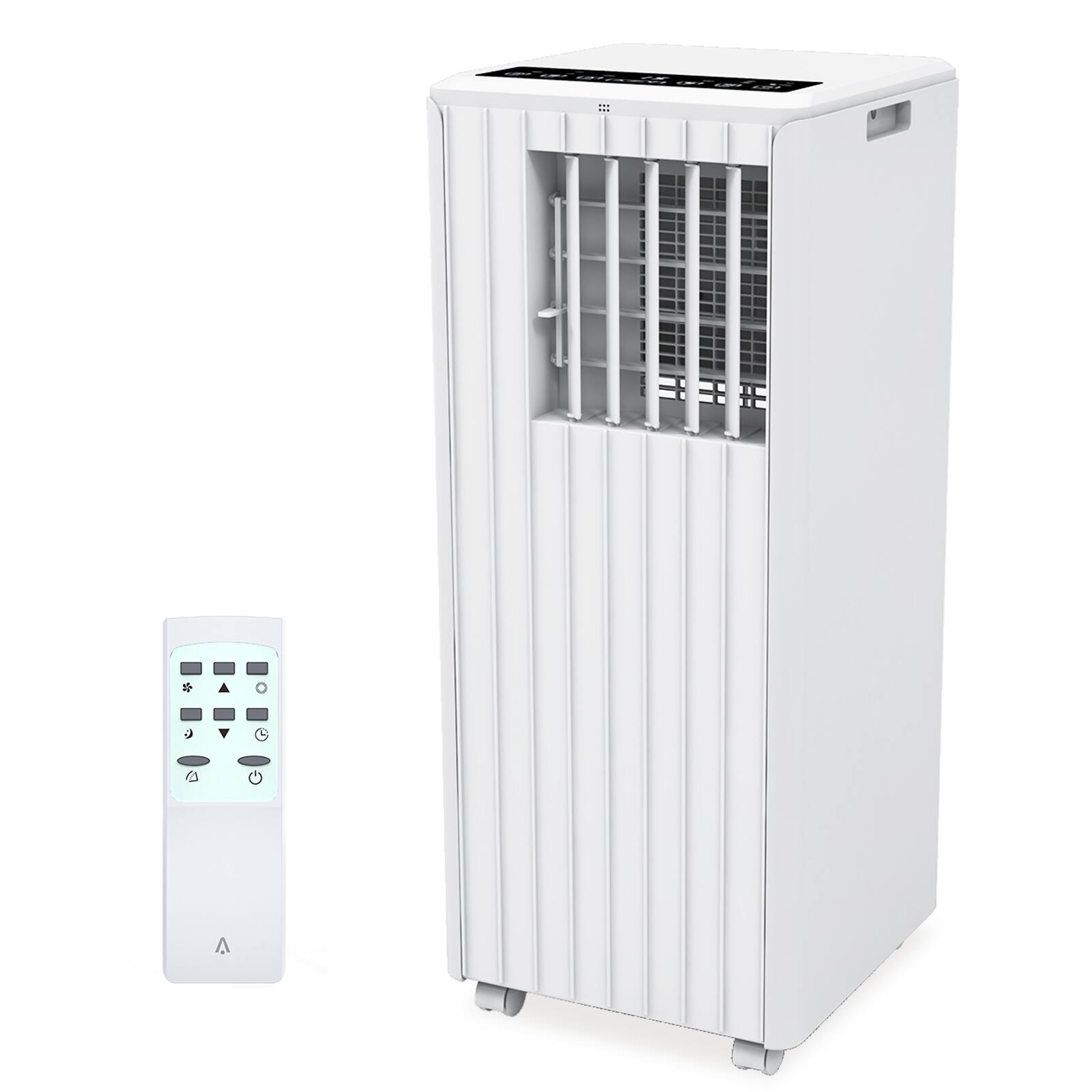 Alt View 5. TROPOW - Portable Air Conditioners, Efficient 3 in-1 Portable AC Unit with Sleep Mode,8000 BTU - grey.