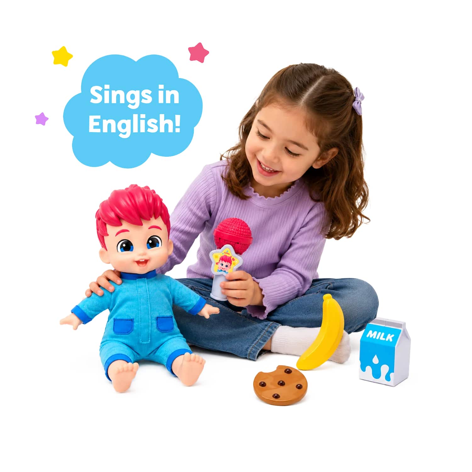 JitteryGit - Bebefinn Singing Doll Set – Interactive Musical Baby Doll with Songs and Sounds for Toddlers price history on PriceWatchPro
