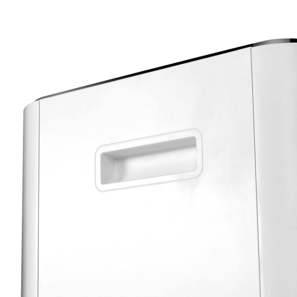 Left. Resenkos - Air Conditioner, Cooler,8000 BTU Portable Air Conditioner with Fan and Dehumidifier Mode-White - White.