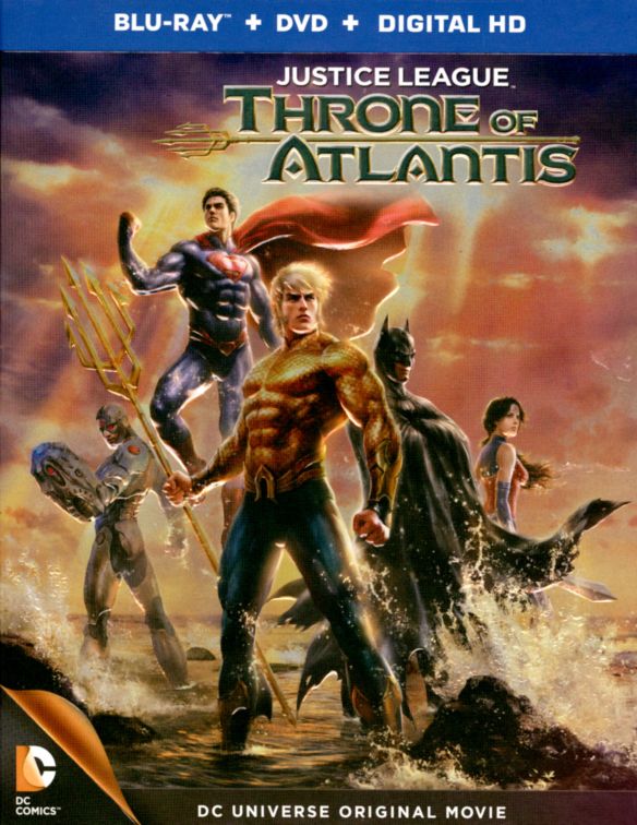 Justice League: Throne of Atlantis [Blu-ray] [2015]
