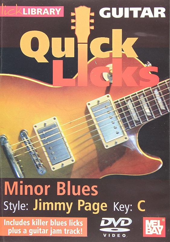 Lick Library: Guitar Quick Licks - Minor Blues Jimmy Page Style [DVD]