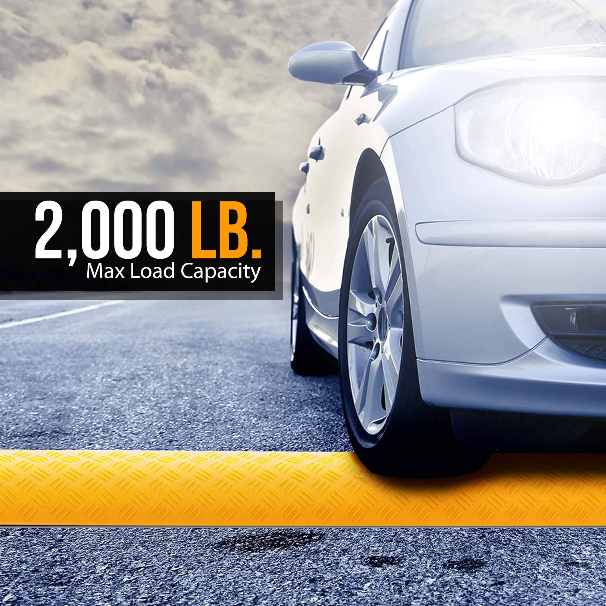 2,000 LB. Max Load Capacity