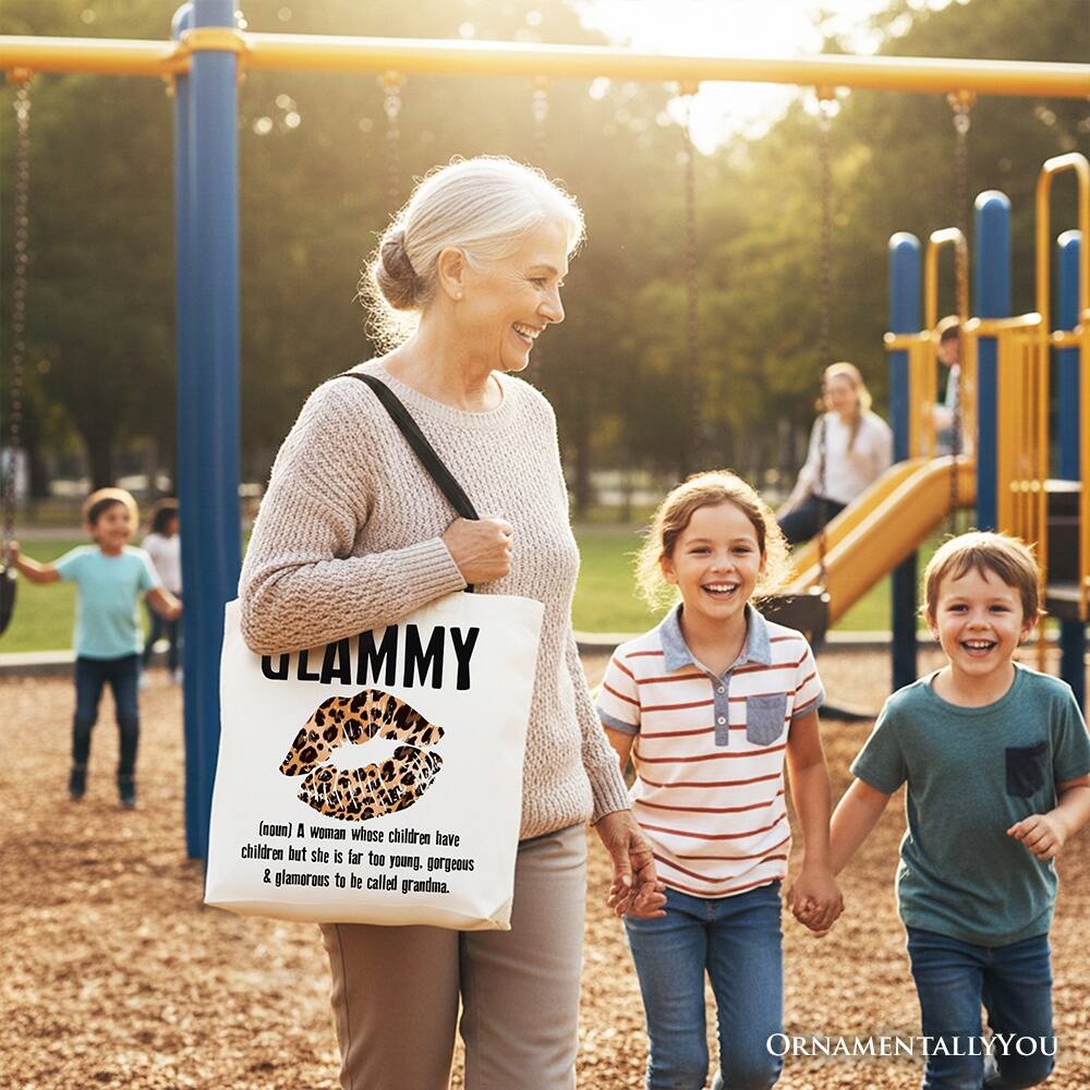 GLAMMY (nou) A woman whose children have children but she is far too young, gorgeous & glamorous to be called grandma.

ORNAMENTALLY YOU