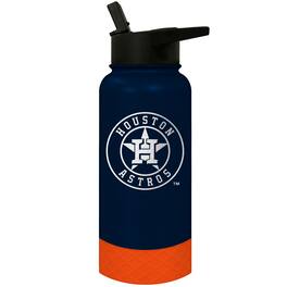 Great American Products - Houston Astros 32oz. Logo Thirst Hydration Water Bottle - Multicolor