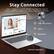 Stay Connected
Enjoy a stress-free session and let your ideas fly. Lean on stable connection, comfortable typing, and intuitive controls.
- 720p HD Camera
- WiFi 6
- Bluetooth
- Numeric Keyboard