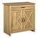 Front. Homcom - Farmhouse Sideboard Buffet Cabinet, Barn Door Coffee Bar Cabinet with Drawer and Adjustable Shelf for Living Room - Natural Wood.