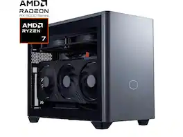 Cooler Master - NR2 Pro - Ryzen 7 7800X3D, RX 9070 XT 16GB, 32GB DDR5, 2TB M.2, Win 11, V850 SFX PSU