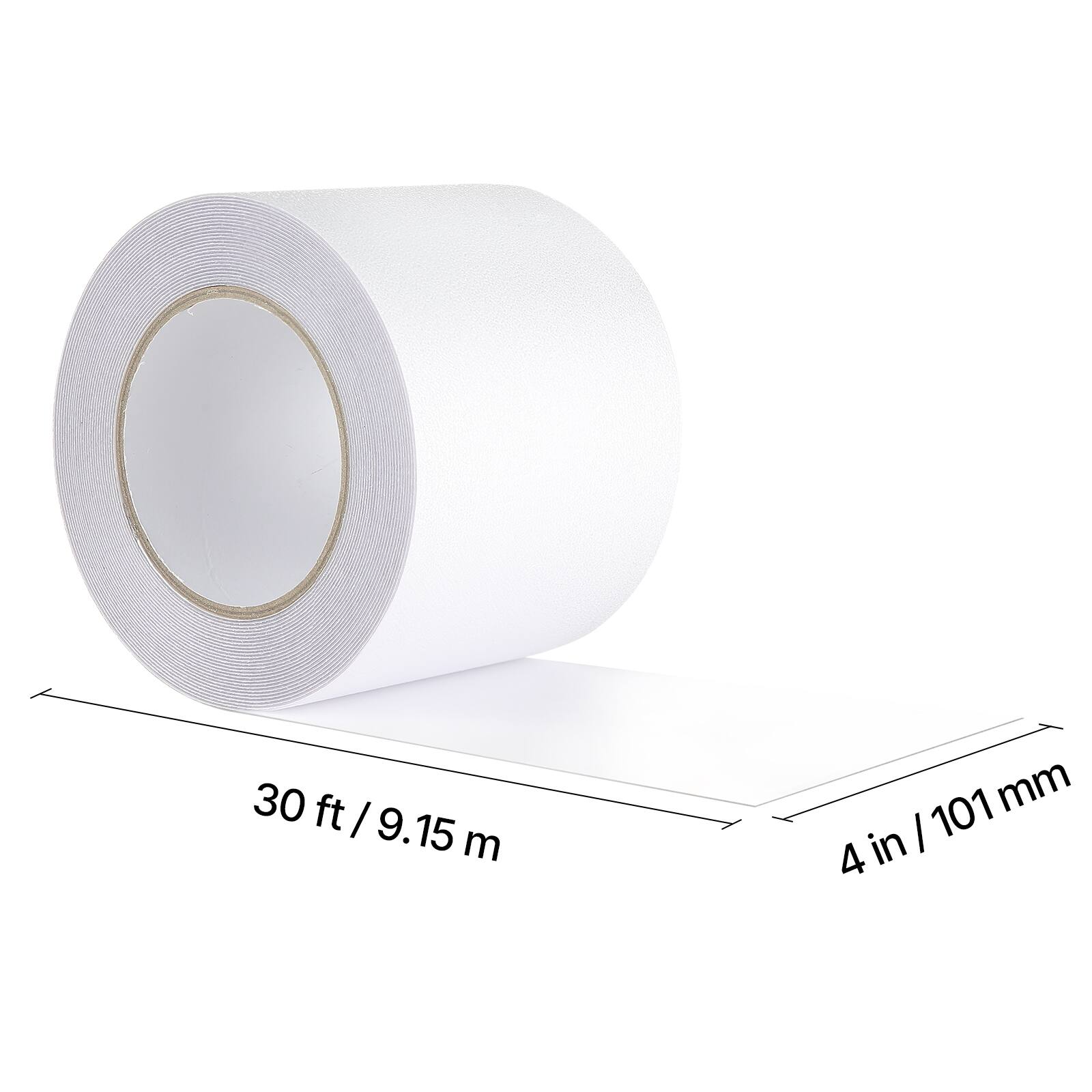 30 ft / 9.15 m  
4 in / 101 mm