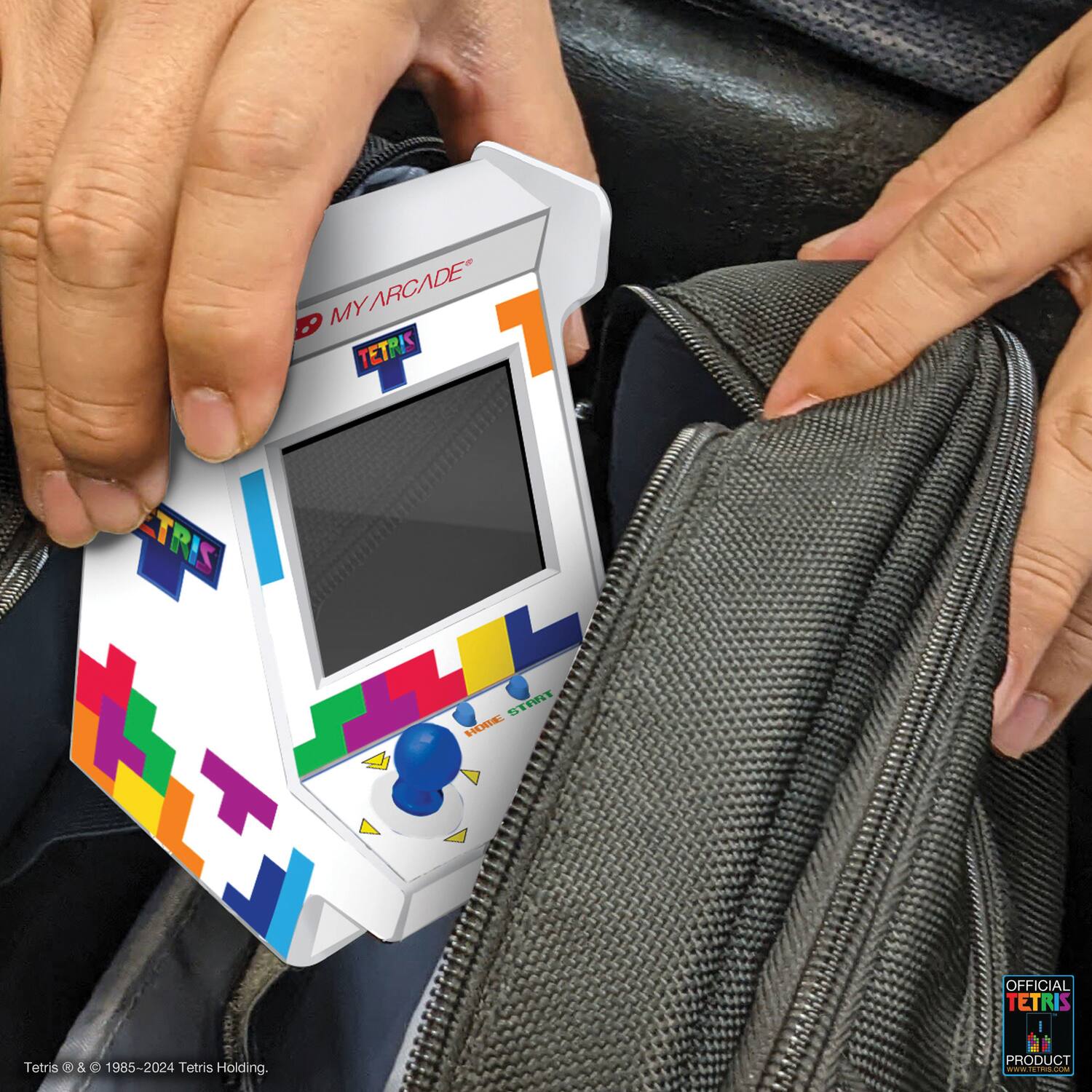 MY ARCADE  
TETRIS  

Tetris © & ™ 1985-2024 Tetris Holding.  
OFFICIAL TETRIS PRODUCT  

OFFICIAL TETRIS PRODUCT