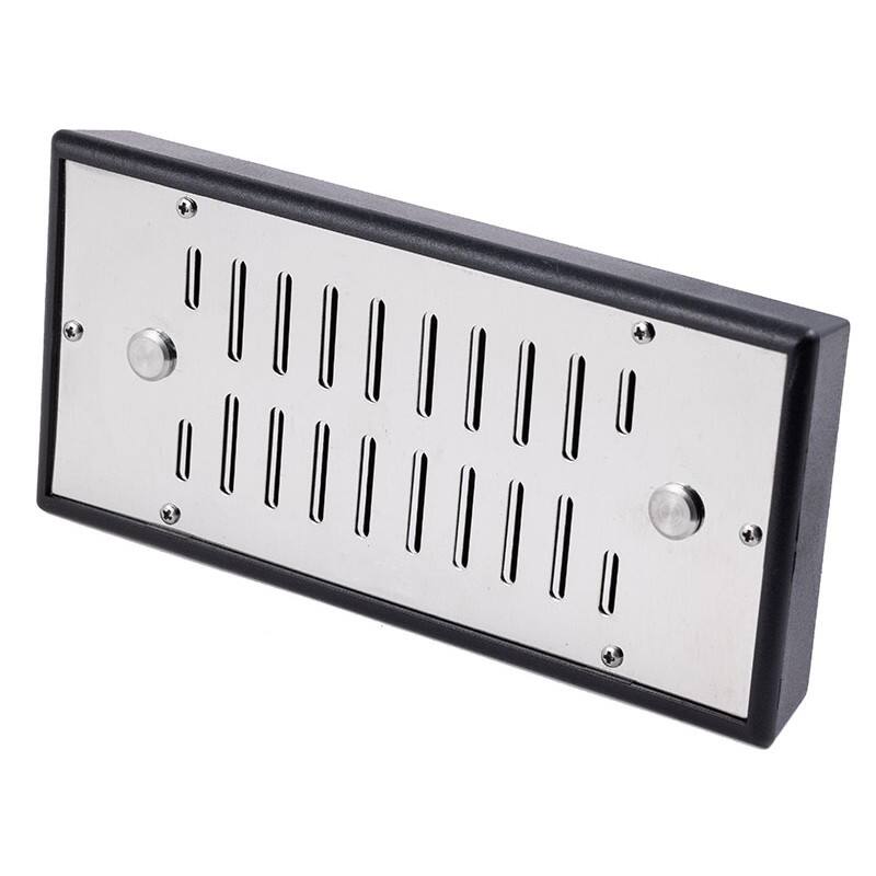 Angle. Prestige - Adjustable Vent Humidifier (Silver) - Polished Silver Finish.