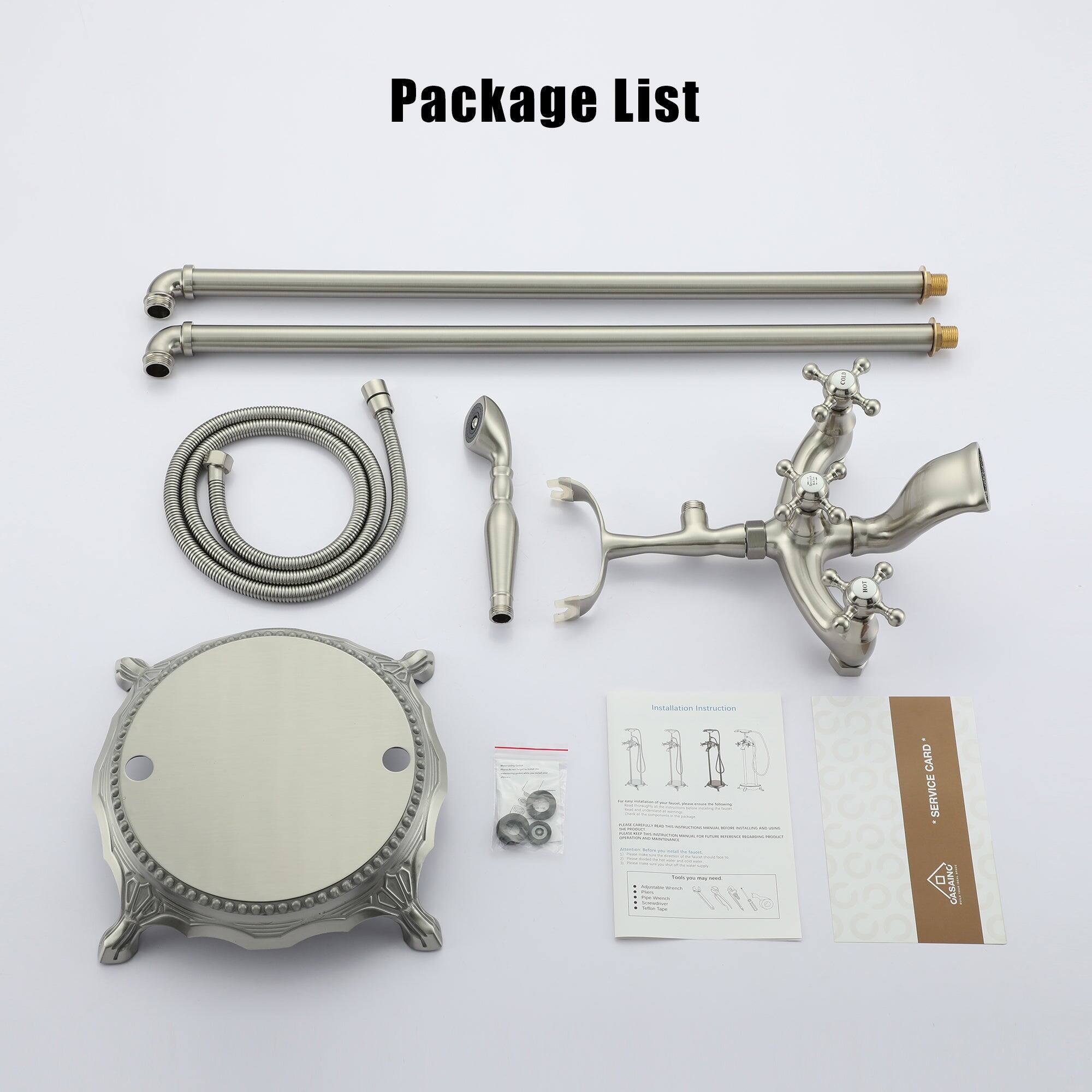 Package List
a
Installation Instruction
CARD
SERVICE GARD