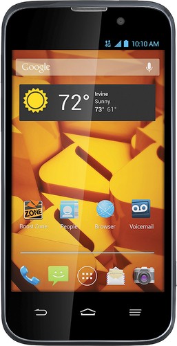  Boost Mobile - Warp 4G LTE No-Contract Cell Phone - Black