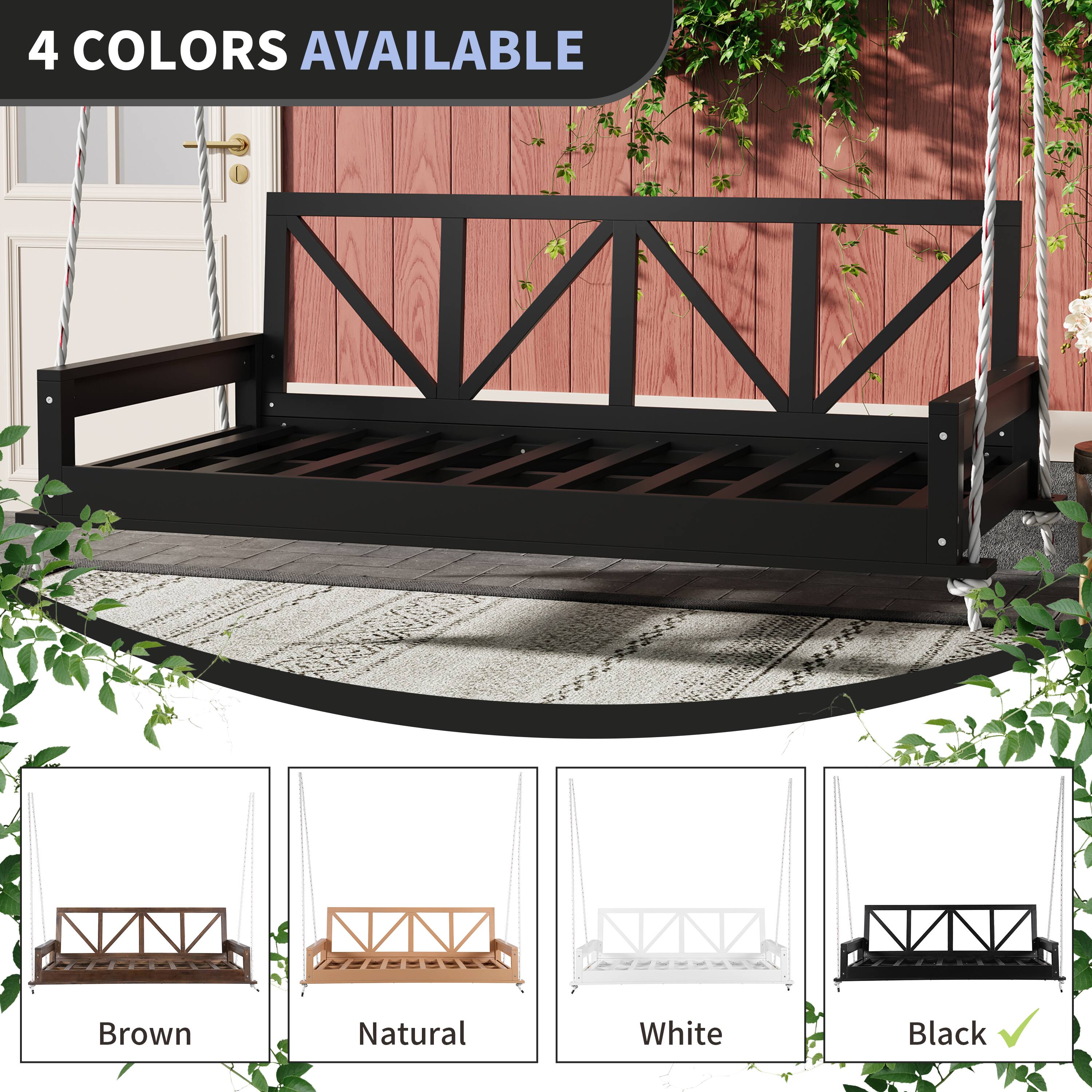 4 COLORS AVAILABLE  
Brown  
Natural  
White  
Black